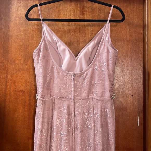 Women’s mauve bridesmaid dress size 10 - Picture 4 of 11